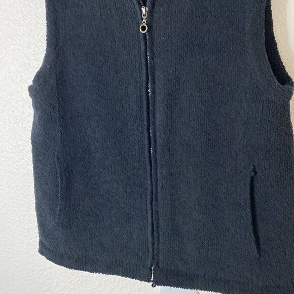 Colorado Clothing -Black soft Zip Up Vest -Size medium - Picture 2 of 5